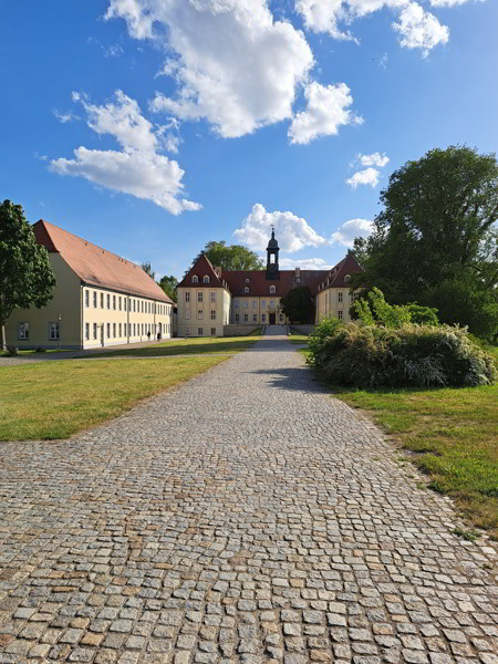 Auf dem Schwarze-Elster Radweg