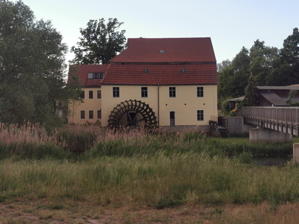 Auf dem Schwarze-Elster Radweg