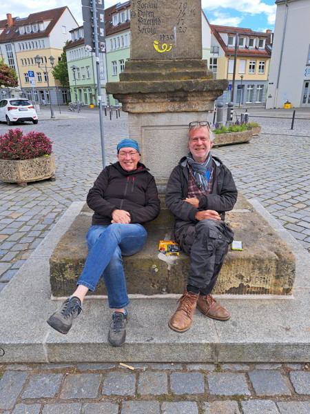Auf dem Schwarze-Elster Radweg